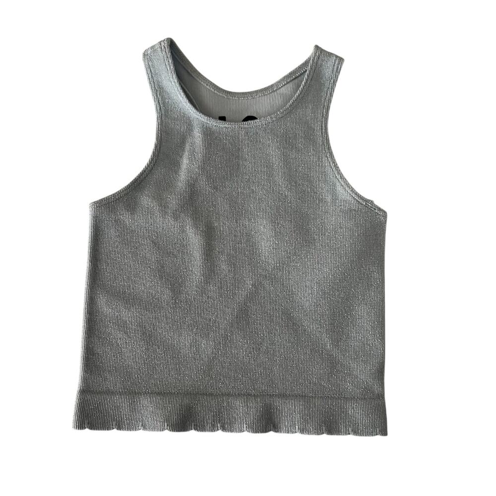 NEW Cotton On silver tank top (1-2Y)